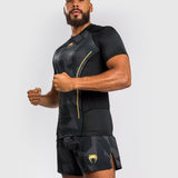 Venum Razor Rashguard Short Sleeves - Black/Gold