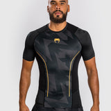 Venum Razor Rashguard Short Sleeves - Black/Gold