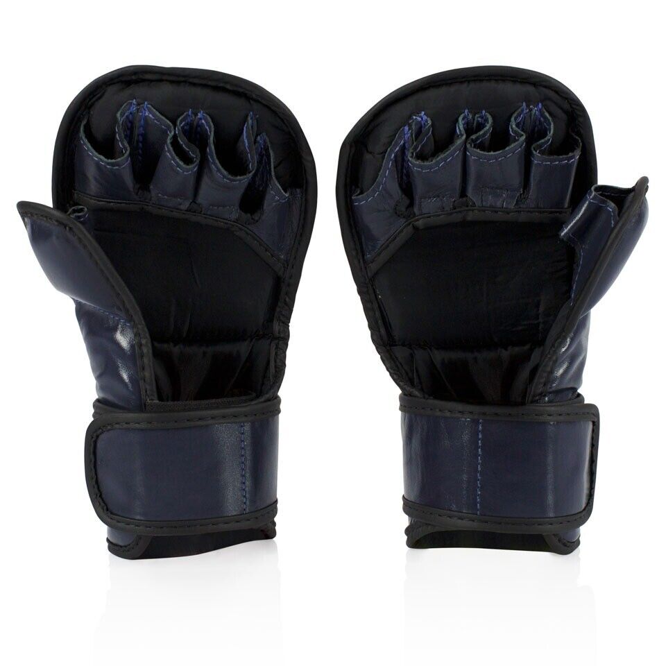 Fairtex Sparring Leather MMA Gloves FGV15 Hybrid Martial Arts 5-6 oz.
