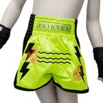 Fairtex Kids Muay Thai Shorts Sonar Green BSK2105