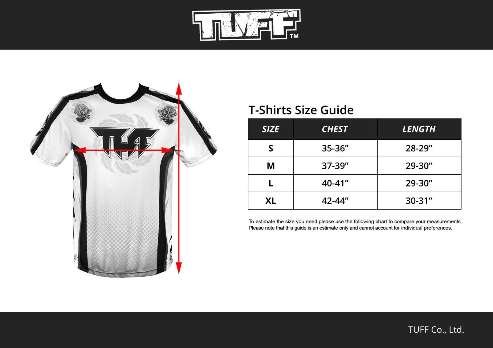 TUFF King Of Naga Muay Thai Training Tank Top Vest Kickboxing TT102