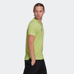 adidas Terrex Agravic Trail Running T-Shirt Mens Sustainable Black Lime White