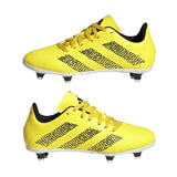 adidas Junior Rugby Boots Soft Ground Kids Childrens Yellow