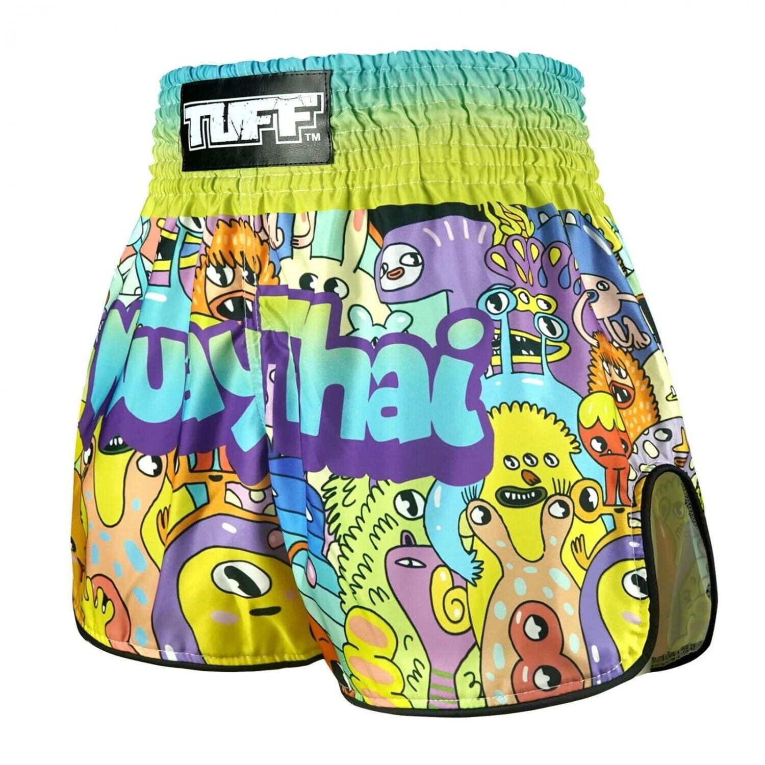 TUFF Kids Muay Thai Shorts We Come In Peace RMS107