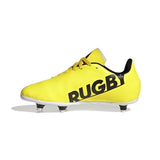 adidas Junior Rugby Boots Soft Ground Kids Childrens Yellow