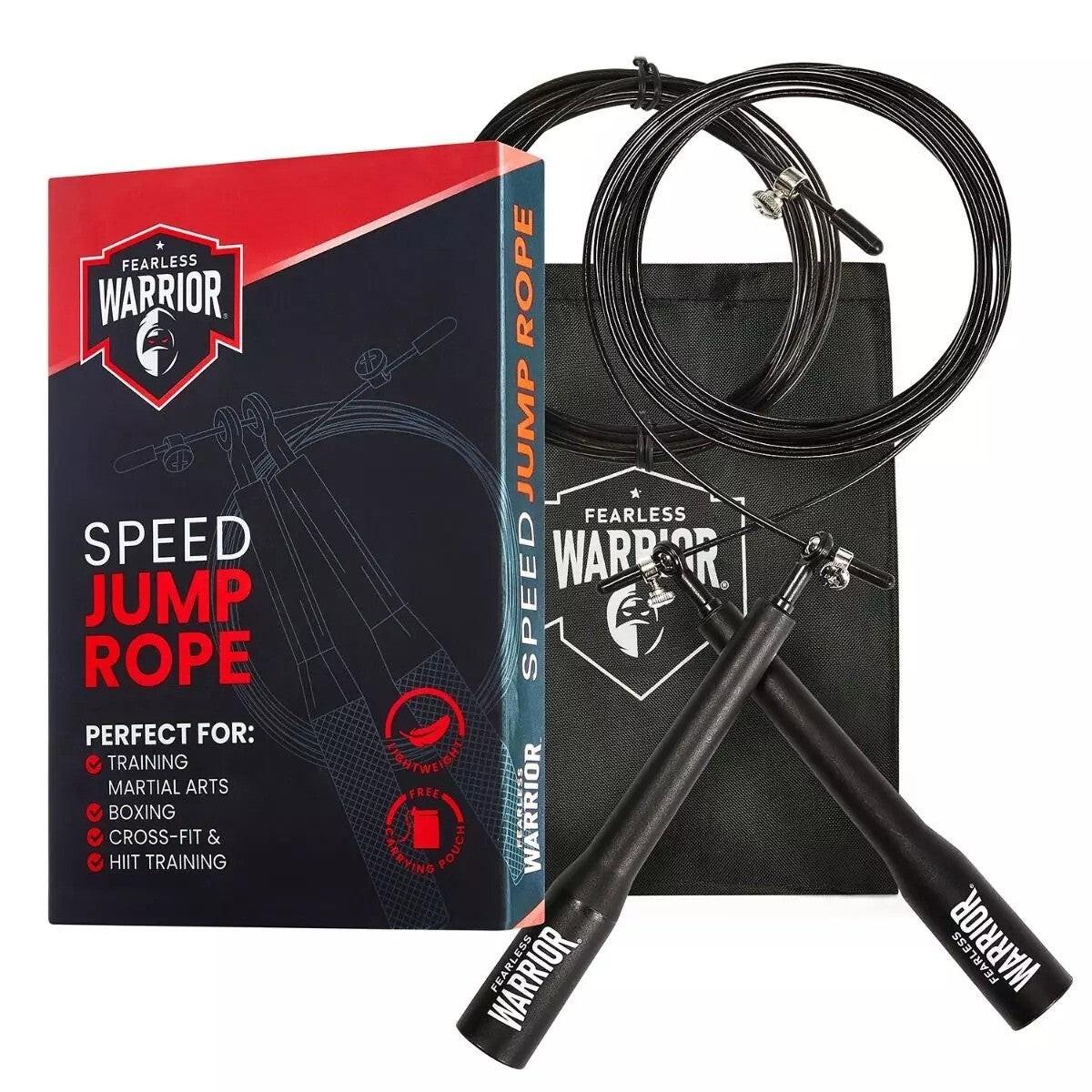 Box Rope Skipping Rope Boxing Speed Skipping Rope With Spare Cable & Carry Case – Budo Online