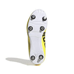 adidas Junior Rugby Boots Soft Ground Kids Childrens Yellow