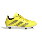 adidas Junior Rugby Boots Soft Ground Kids Childrens Yellow
