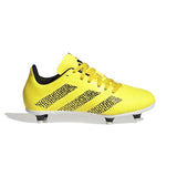 adidas Junior Rugby Boots Soft Ground Kids Childrens Yellow