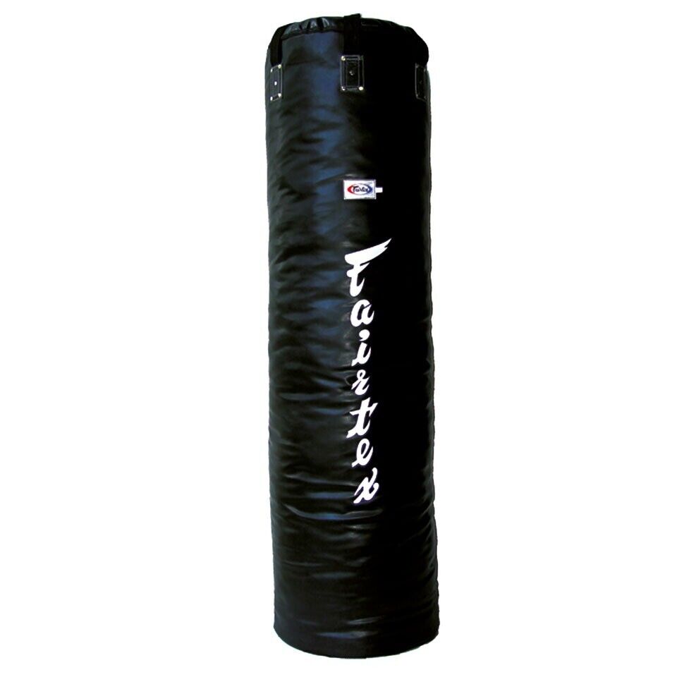 Fairtex Black 7ft Pole Muay Thai Boxing Punch Bag (UN-FILLED) HB7