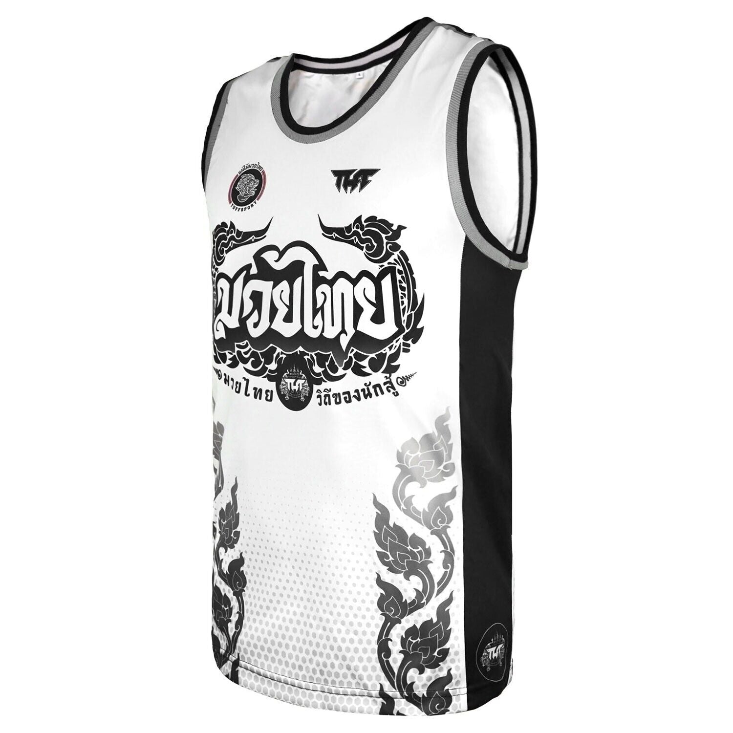 TUFF The Great Hongsa Muay Thai Training Tank Top Vest Kickboxing TT101