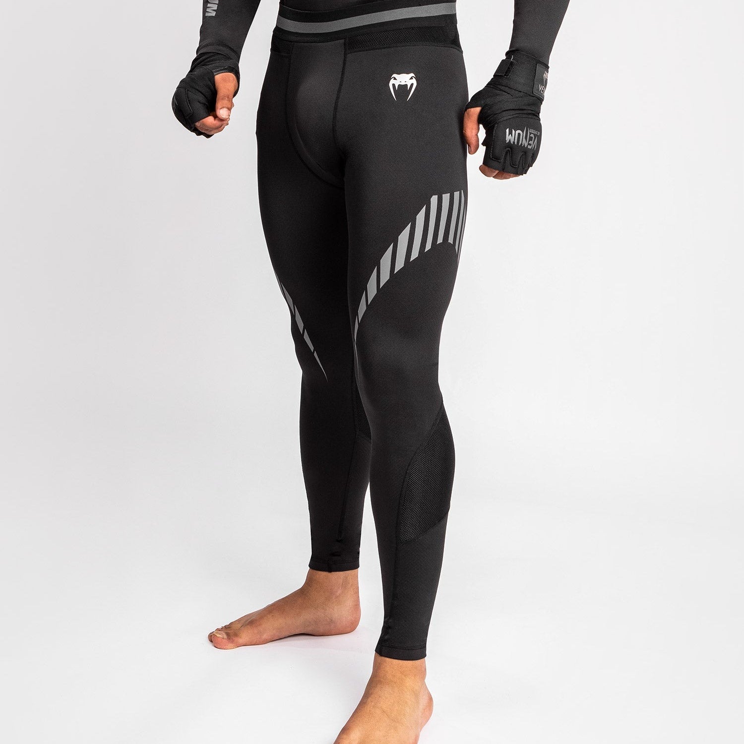 Venum Jaws 2.0 Mens BJJ Spats - Black