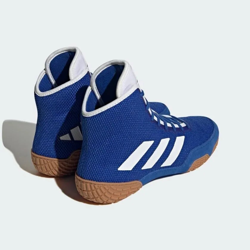 adidas Mens Tech Fall 2.0 Blue Wrestling Shoes