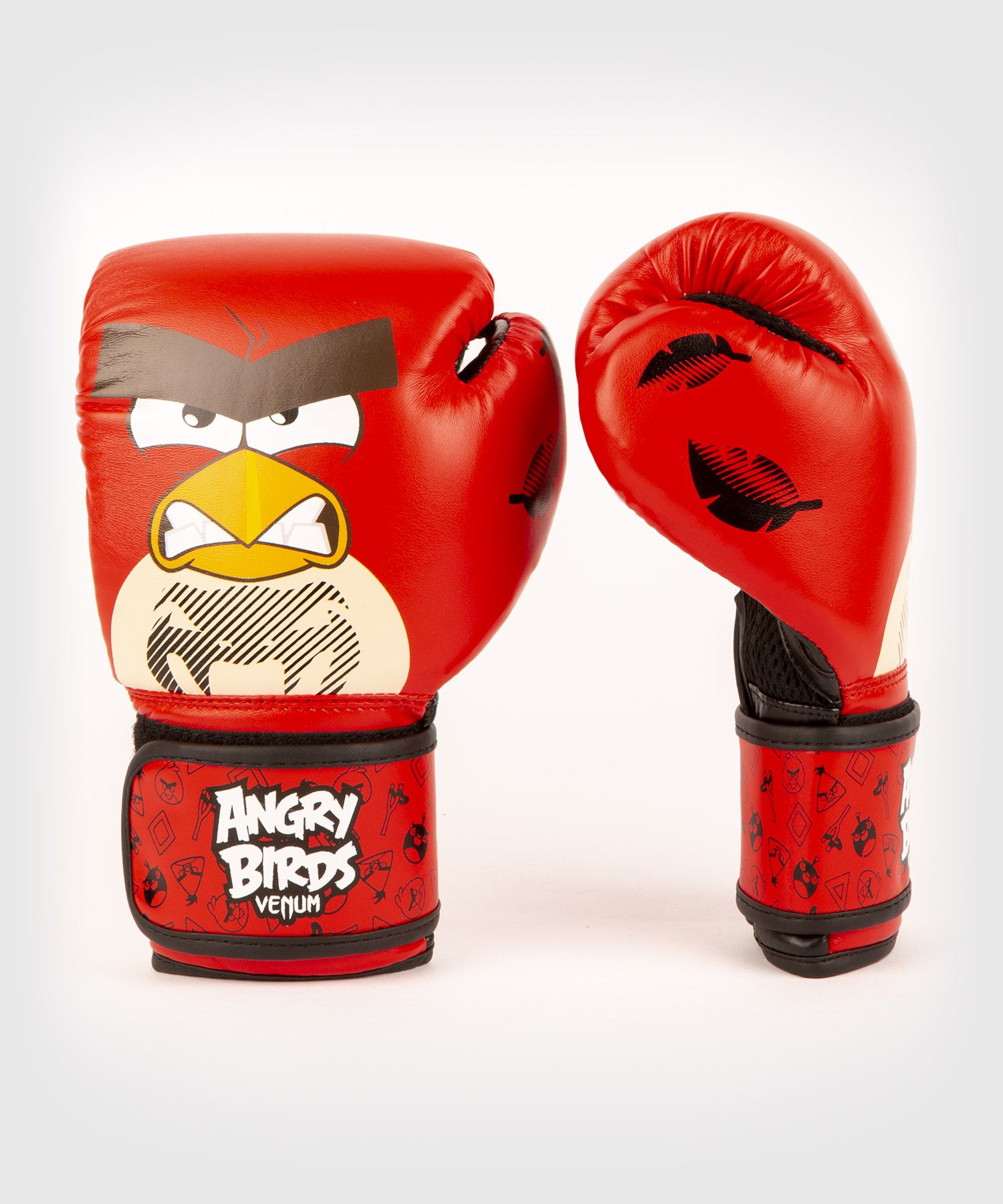 Angry Birds Boxing Gloves by Venum Kids - Red
