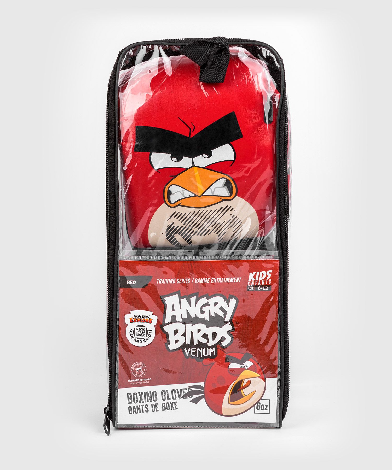 Angry Birds Boxing Gloves by Venum Kids - Red