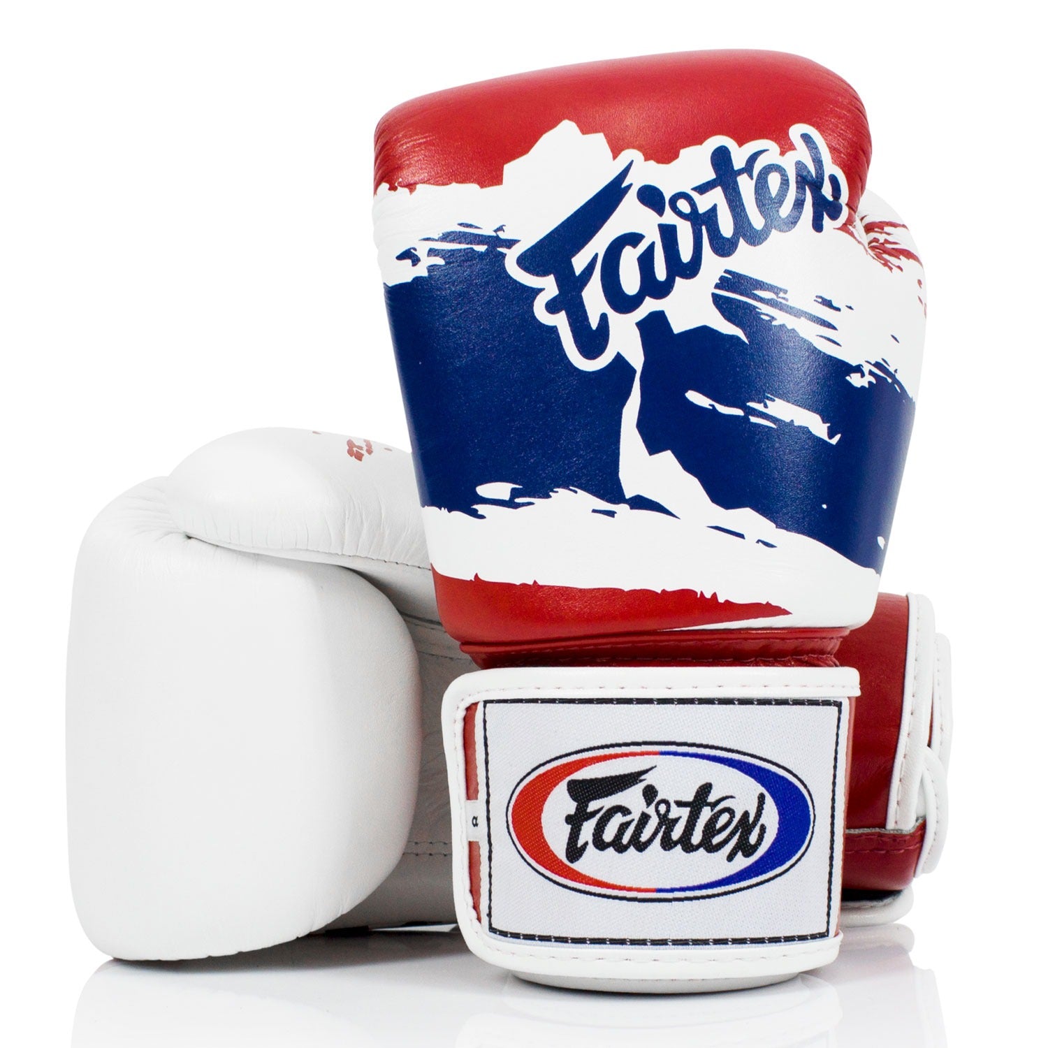 Fairtex BGV1-T Thai Pride Leather Boxing Gloves Muay Thai