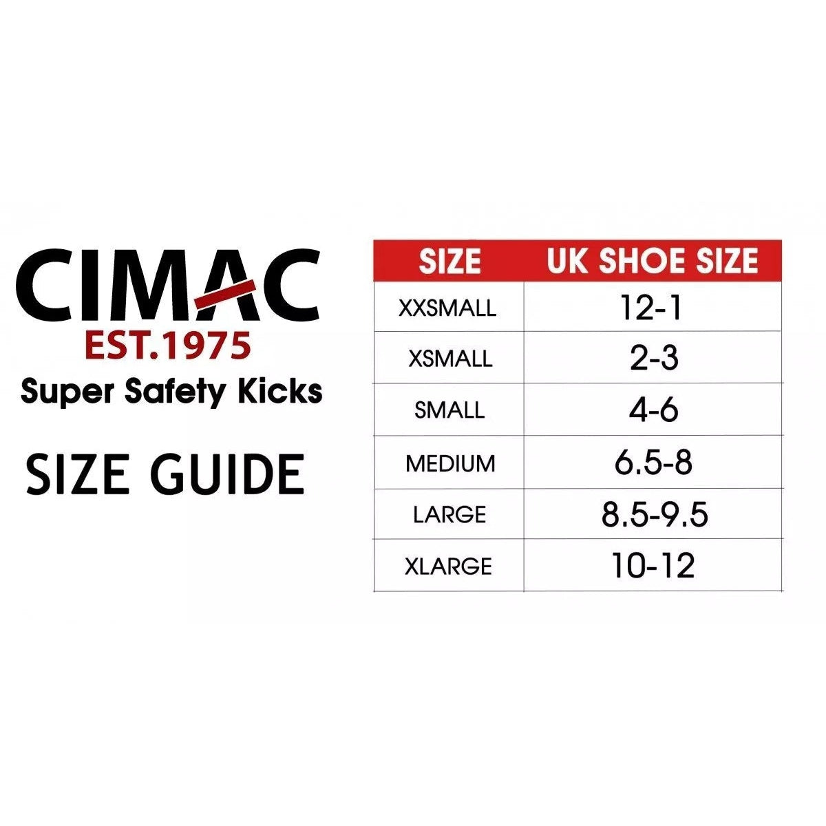 Cimac Super Safety Kickboxing Foot Guards Pads