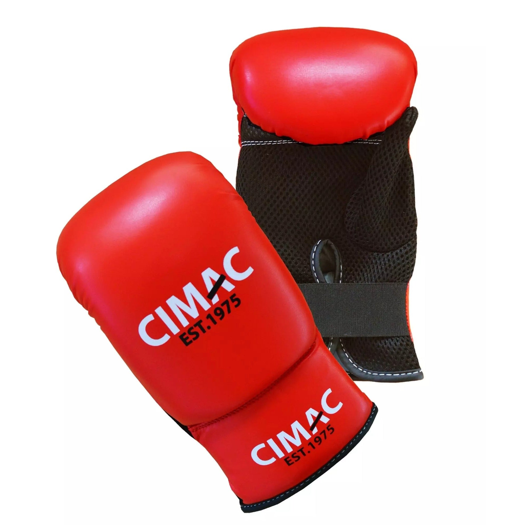 Cimac Bag Gloves Breathable Boxing Punchbag Training Red