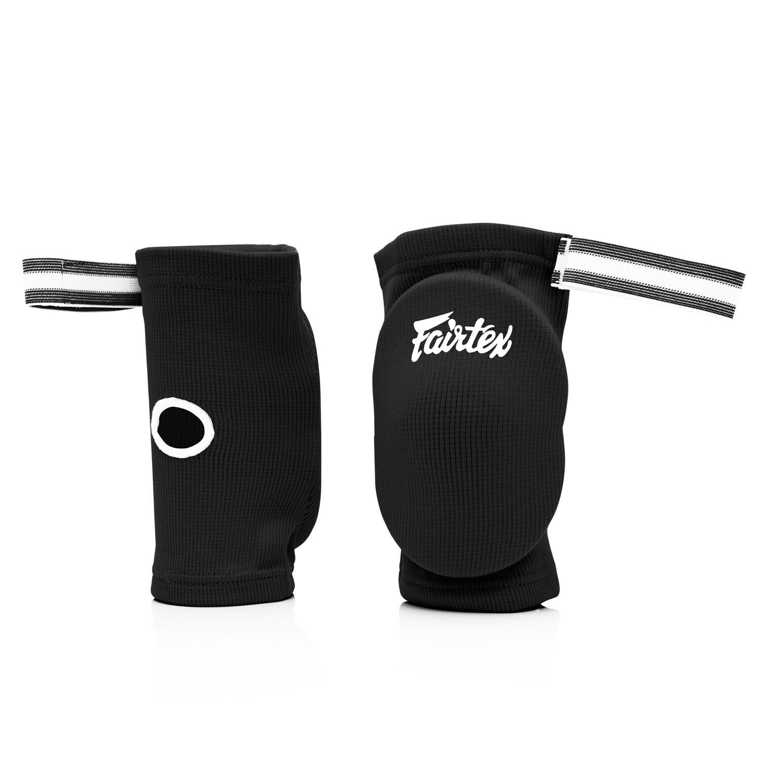 Fairtex EBE1 Competition Muay Thai Elbow Pads Kickboxing Red Blue BlacK