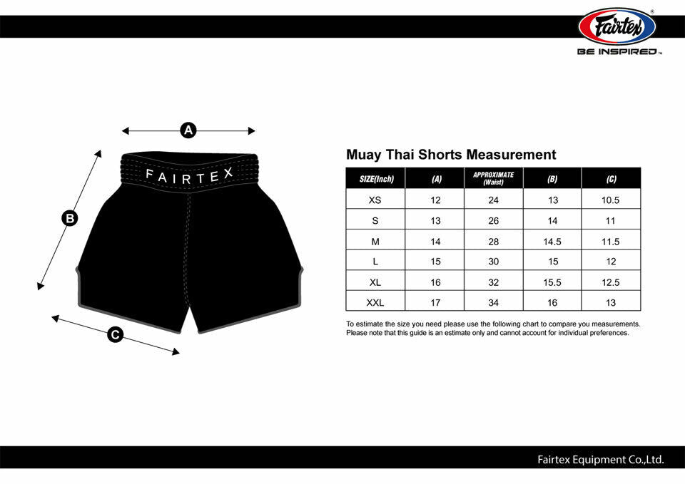 Fairtex Mens Muay Thai Boxing Shorts Golden Jubilee Luster BS1916
