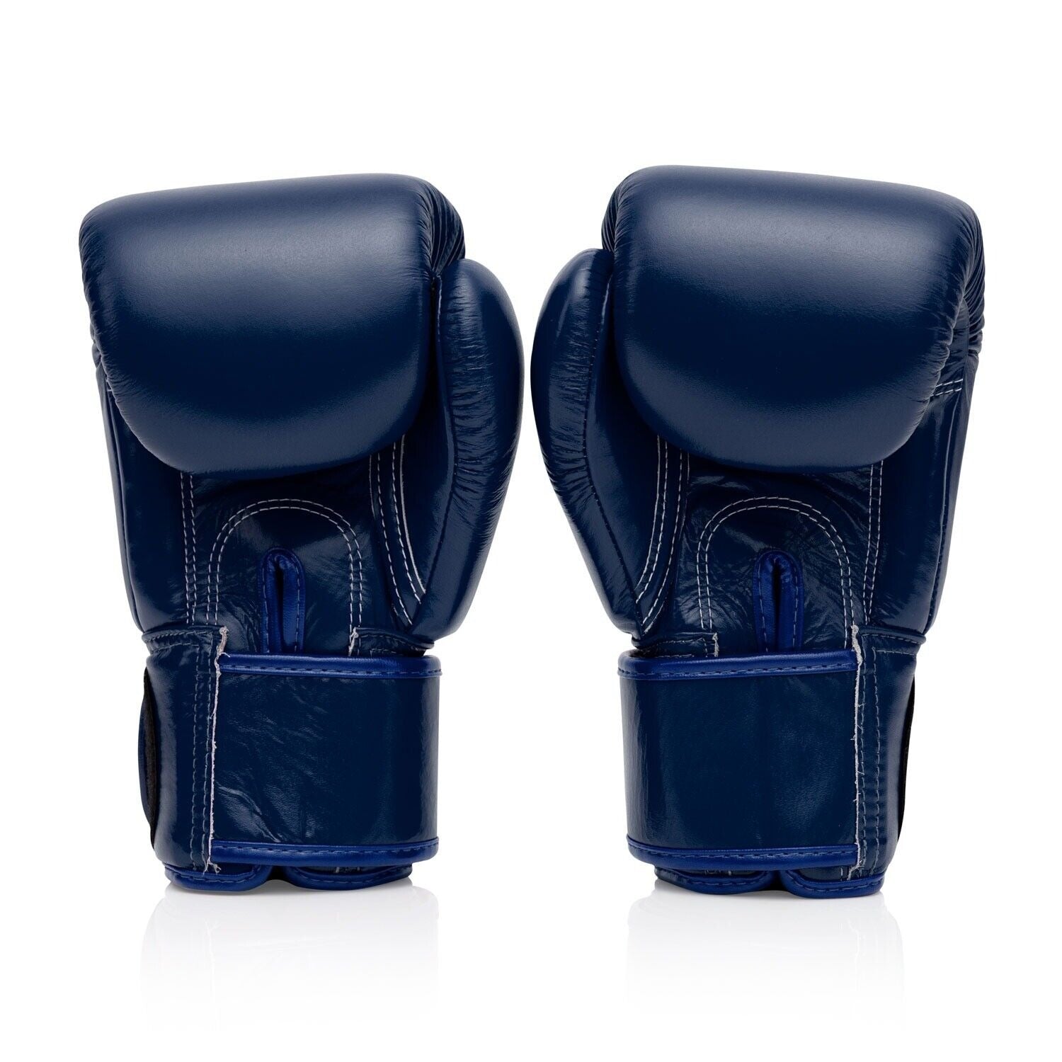 Fairtex BGV1 Boxing Gloves Leather Muay Thai Blue