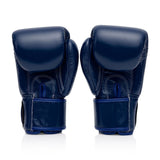 Fairtex BGV1 Boxing Gloves Leather Muay Thai Blue