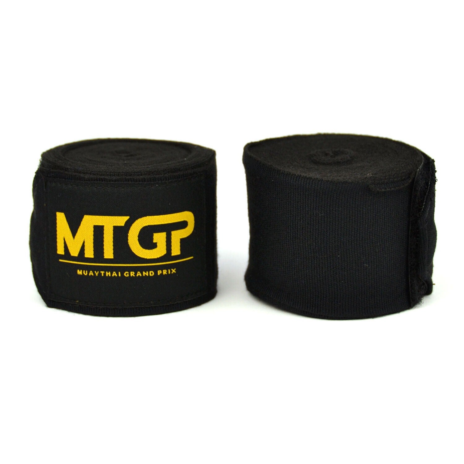 MTGP Muay Thai Grand Prix Official Handwraps Black 5m - Budo Online