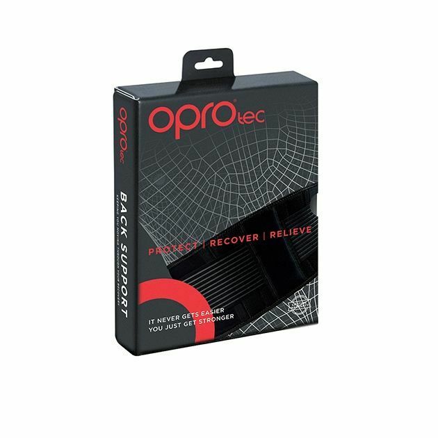 OPRO Oprotec Adjustable Back Support Neoprene Brace - Budo Online
