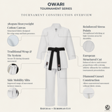 Owari 14oz Tournament Karate Gi — Batch 01 (European Cut) — Pre-Order