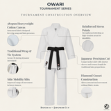 Owari 14oz Tournament Karate Gi — Batch 01 (Japanese Cut) — Pre-Order