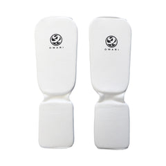 Owari Elastic Karate Shin Guards & Instep Pads Martial Arts