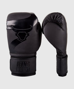 Ringhorns X Venum Charger Boxing Gloves - Black - Budo Online