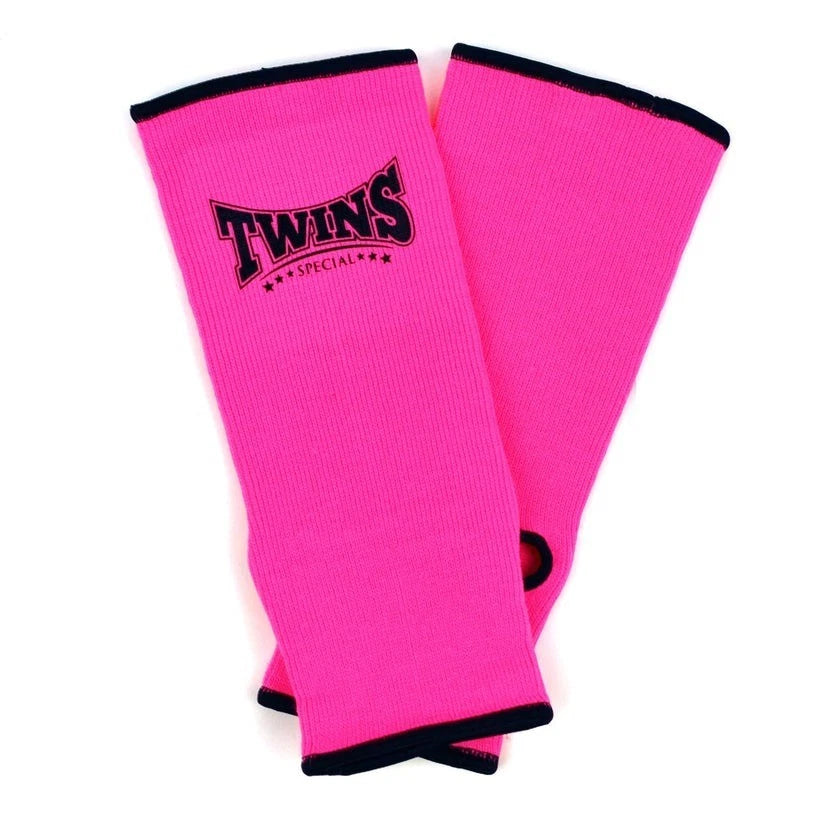 Twins Ankle Supports Muay Thai Boxing MMA Pair Blue Pink Green AG1