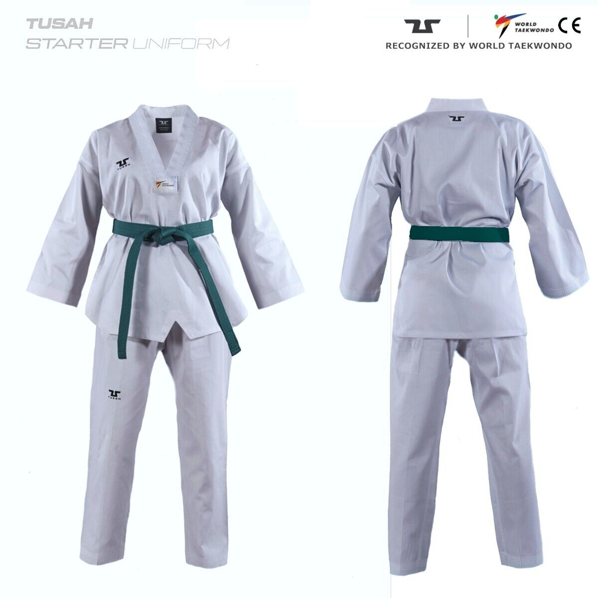 Tusah Taekwondo Uniform WT Approved Adult Dobok