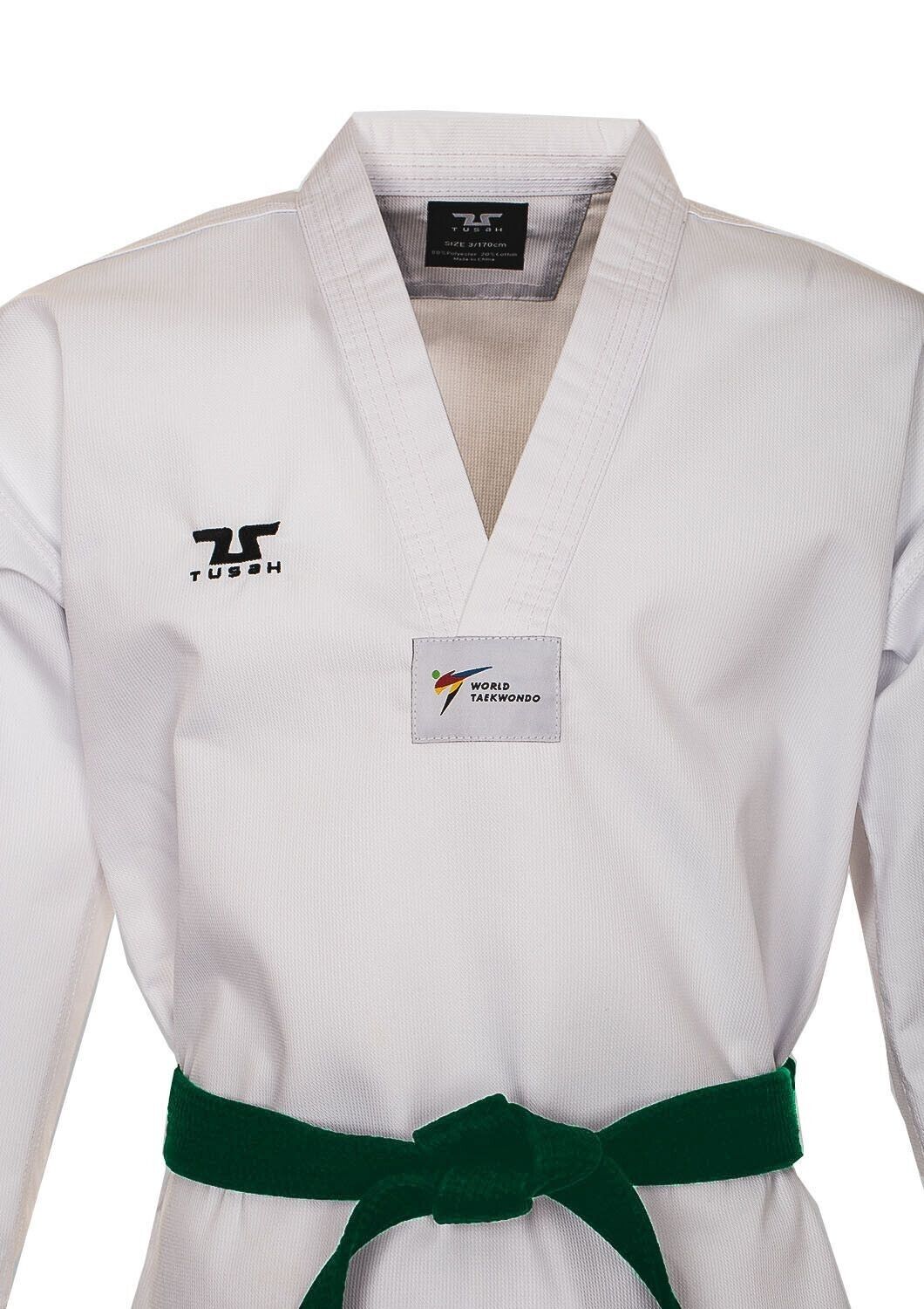 Tusah WT Approved Kids Taekwondo Dobok - Budo Online