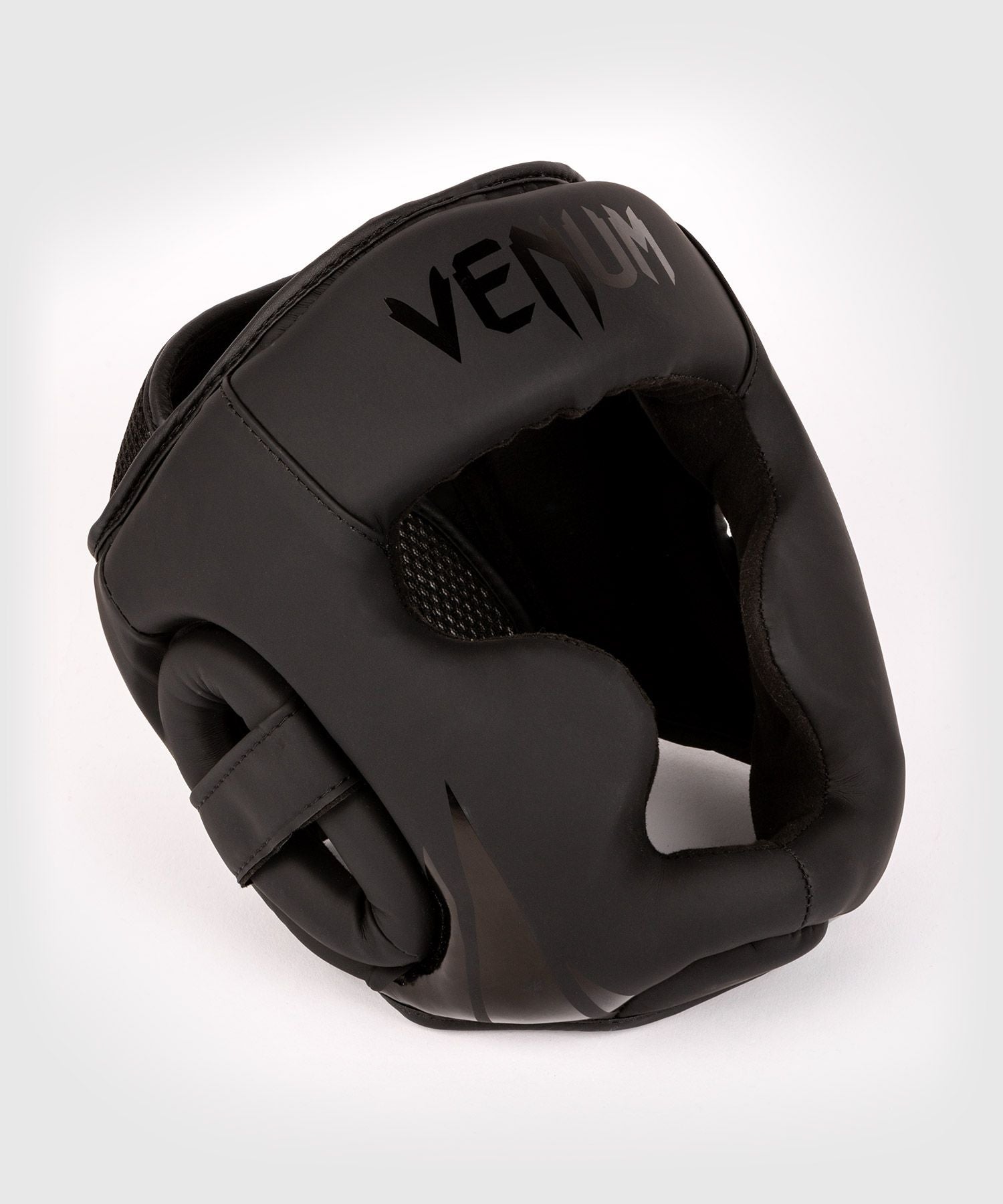 Venum Challenger Kids Boxing Head Guard Black MMA - Budo Online