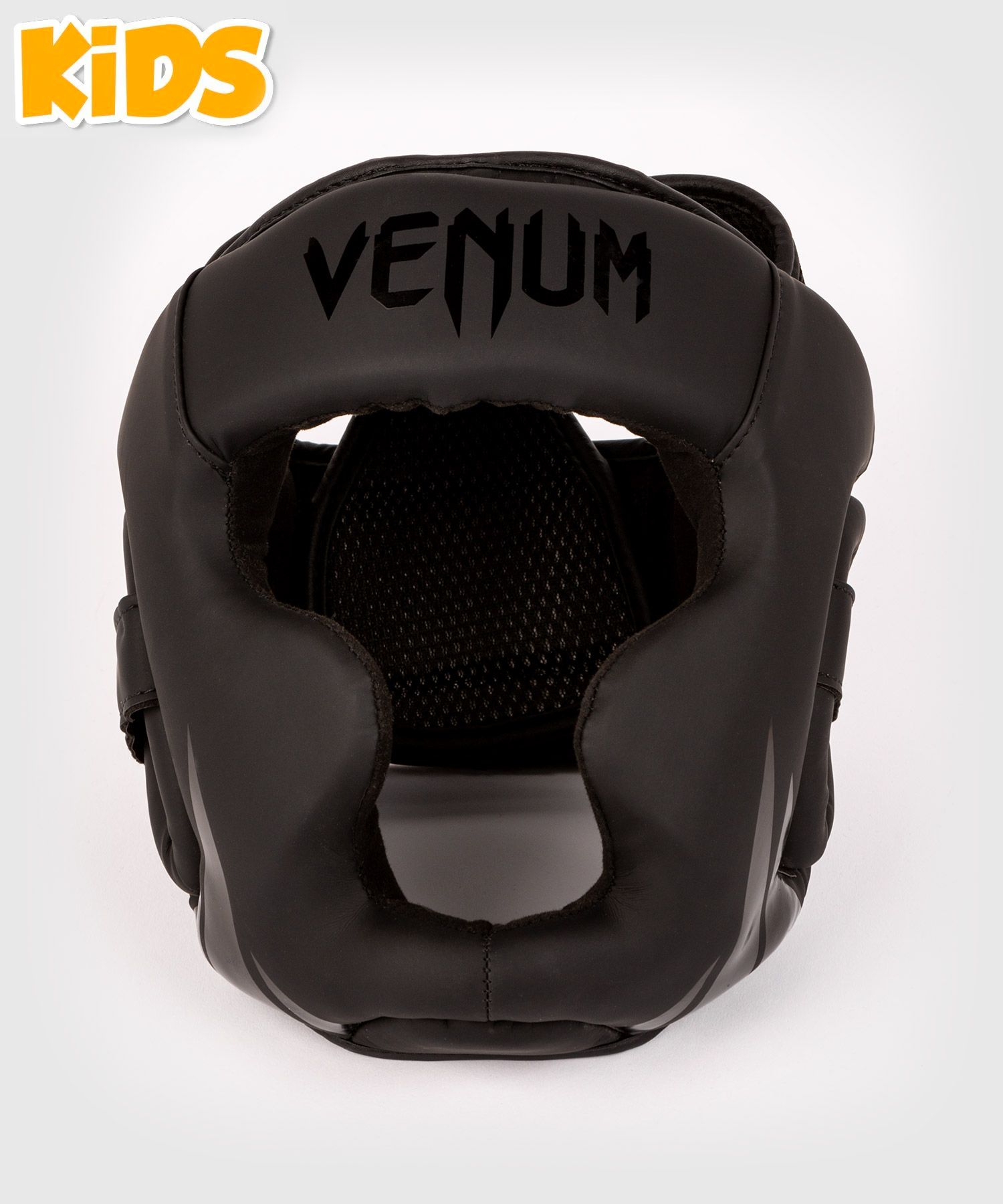Venum Challenger Kids Boxing Head Guard Black MMA - Budo Online