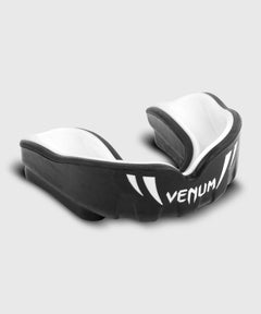 Venum Challenger Kids Mouthguard - Black/White - Budo Online