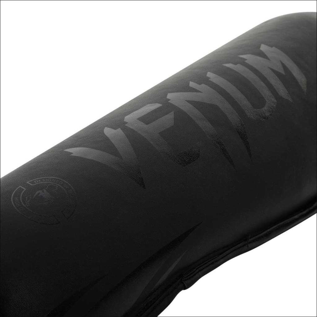 Venum Challenger MMA Shin Guards Black Muay Thai - Budo Online