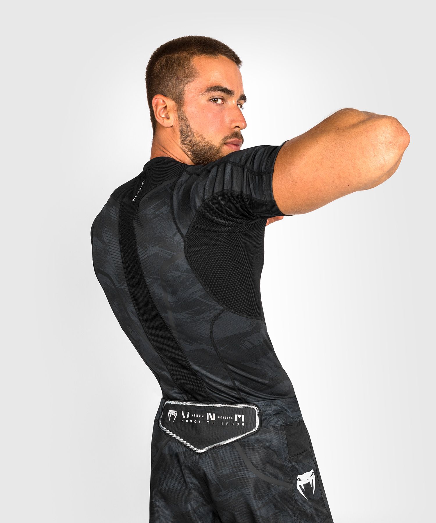 Venum Electron 3.0 Short Sleeve MMA Rashguard BJJ - Budo Online