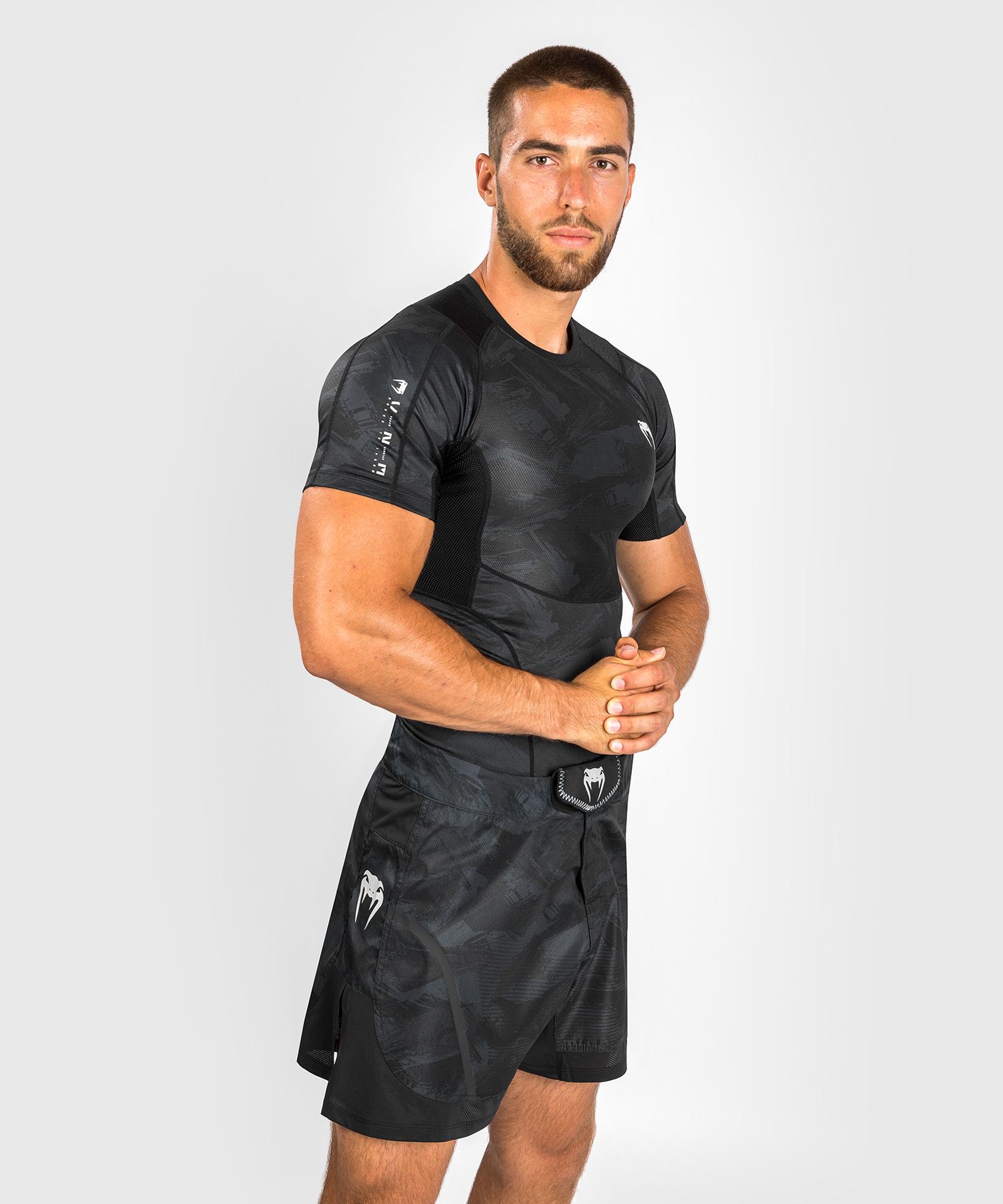 Venum Electron 3.0 Short Sleeve MMA Rashguard BJJ - Budo Online