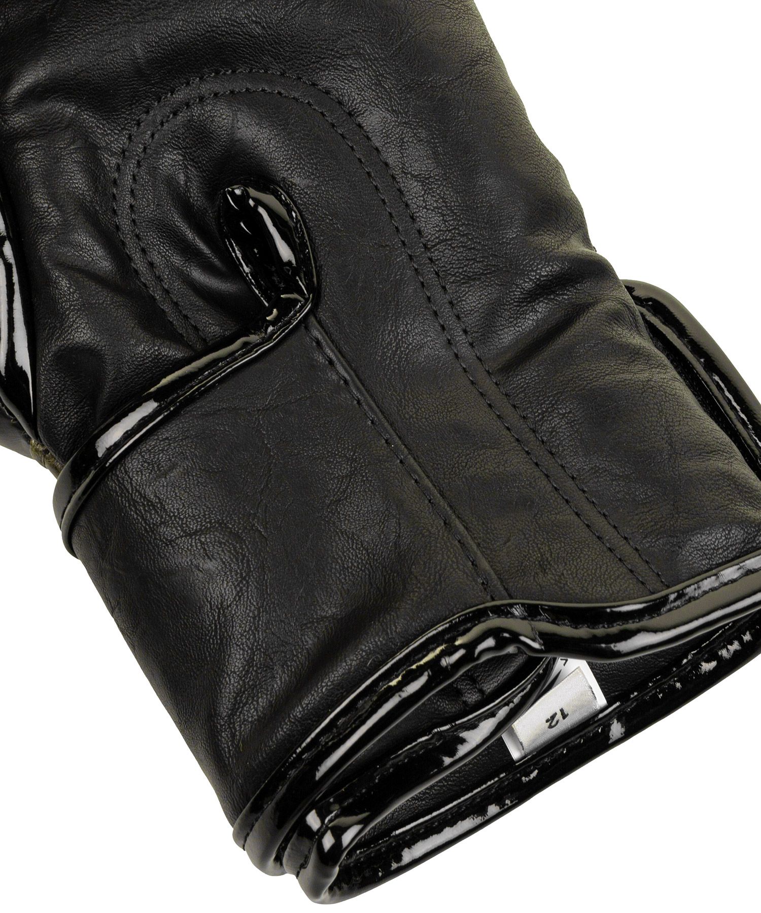 Venum Impact Boxing Gloves - Khaki/Gold - Long Cuff - Budo Online