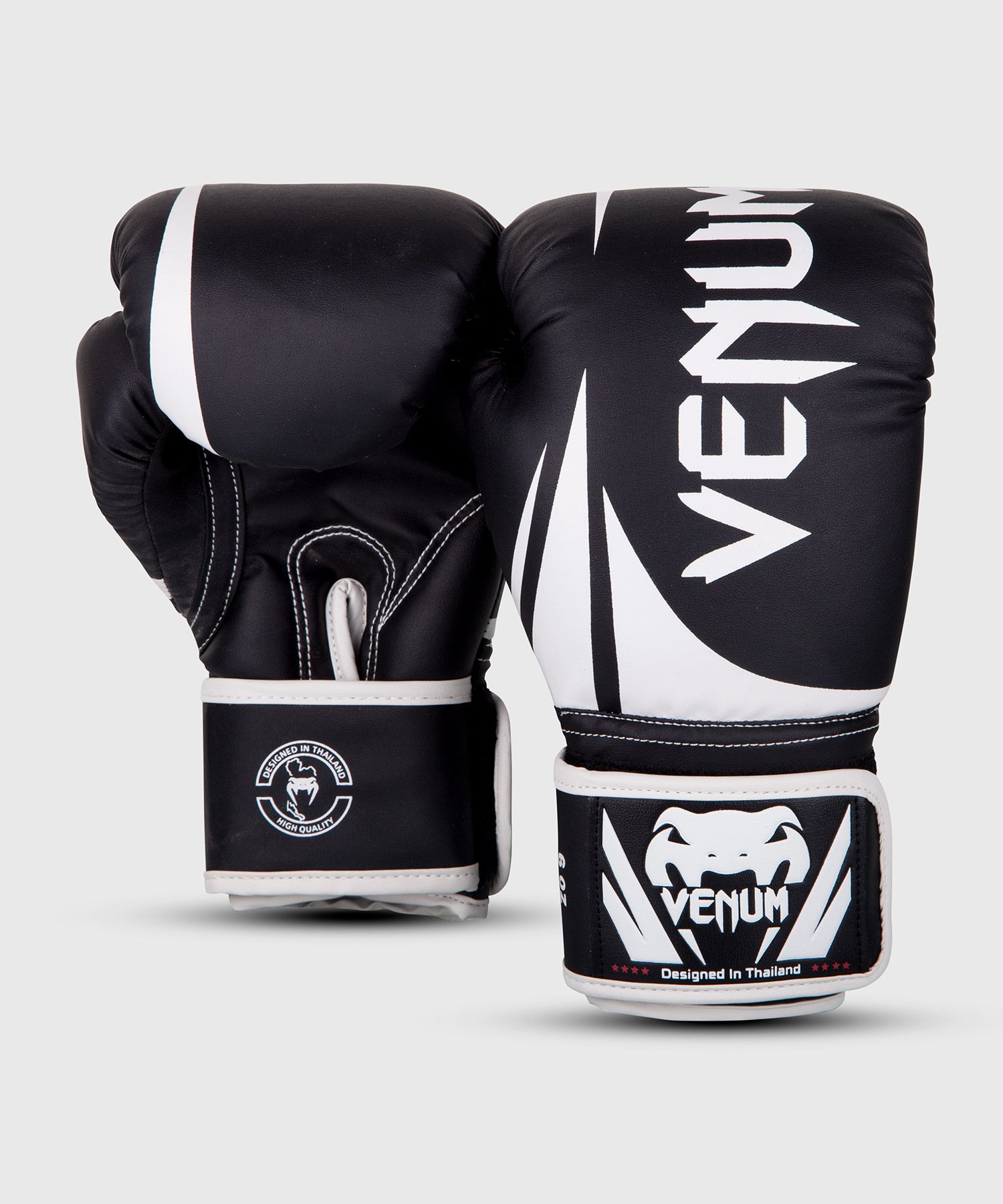 Venum Kids Boxing Gloves Challenger 2.0 - Black/White - Budo Online