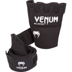 Venum Kontact Inner Gel Boxing Glove Wraps - Black/White - Budo Online