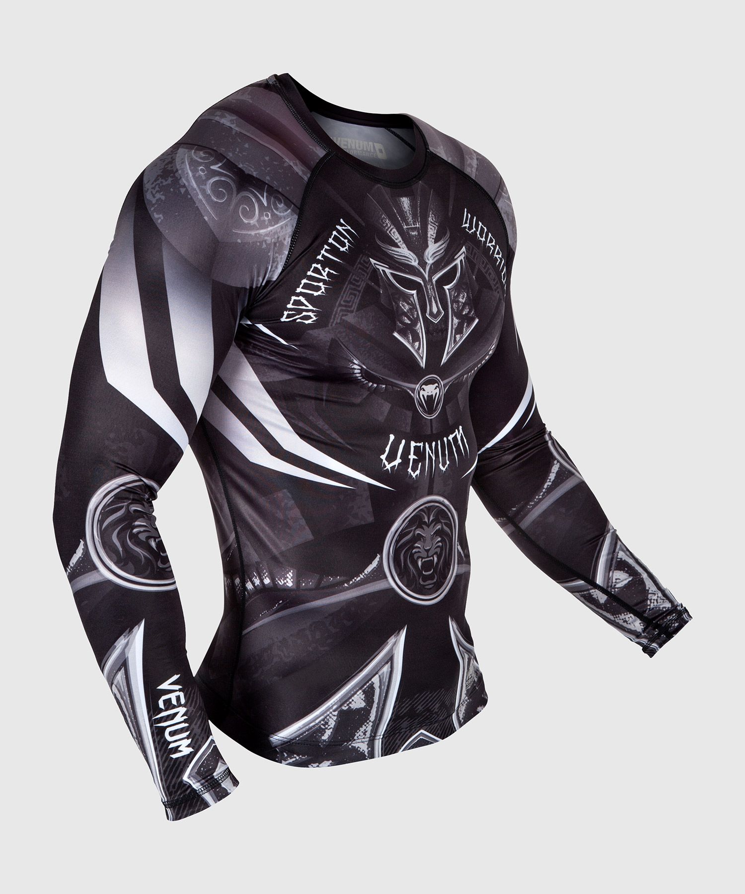 Venum MMA Rashguard Gladiator 3.0 Long Sleeve BJJ - Budo Online