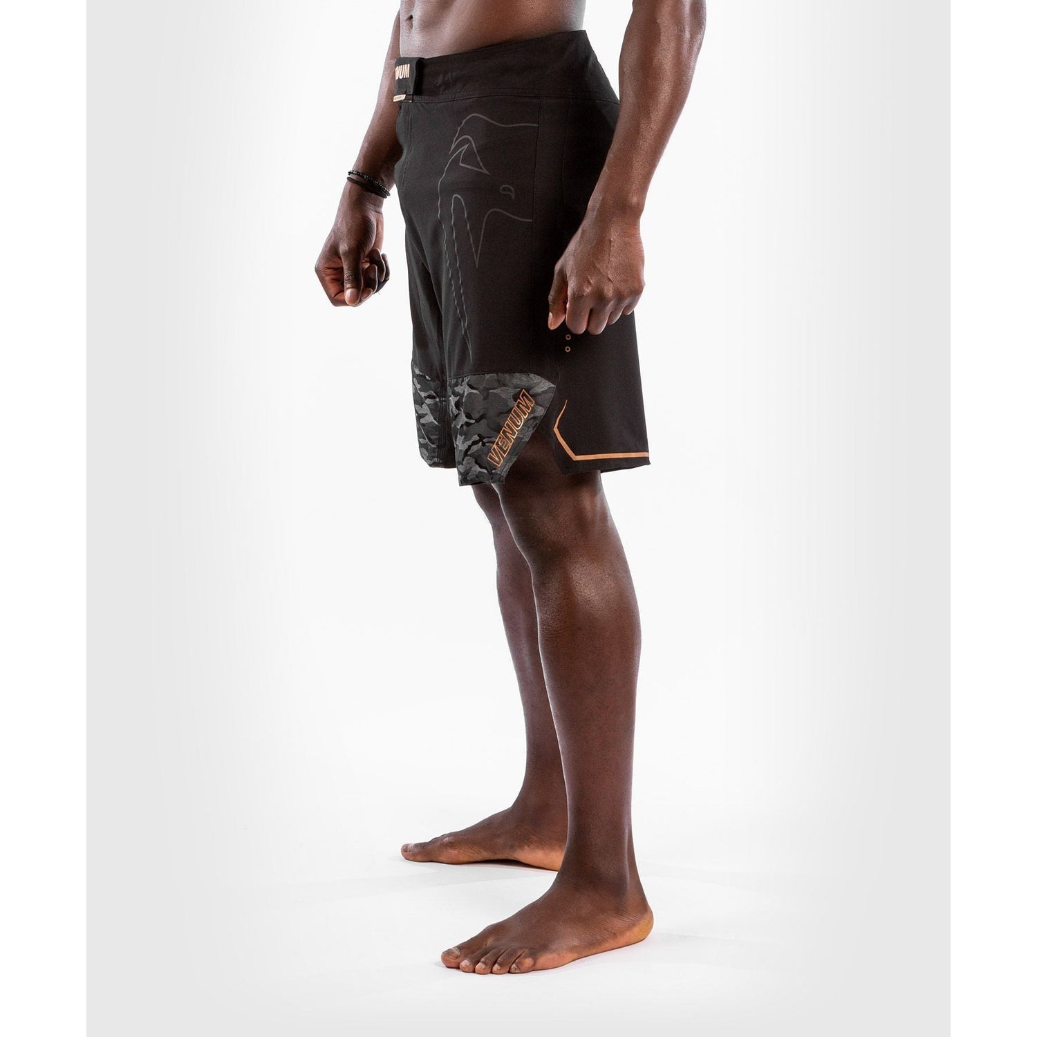 Venum MMA Shorts Light 4.0 Black & Bronze - Budo Online