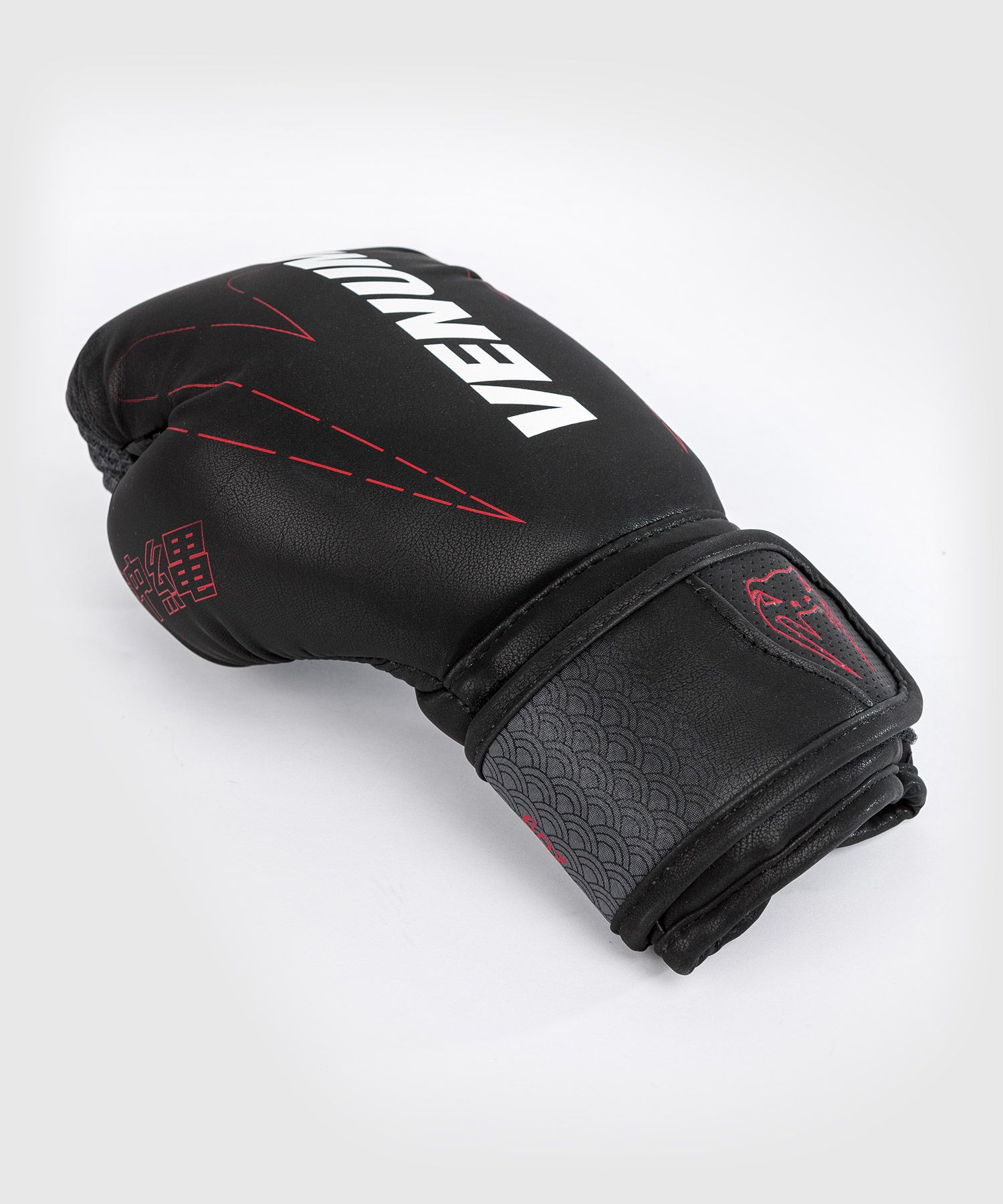 Venum Okinawa 3.0 Kids Boxing Gloves - Black/Red - Budo Online