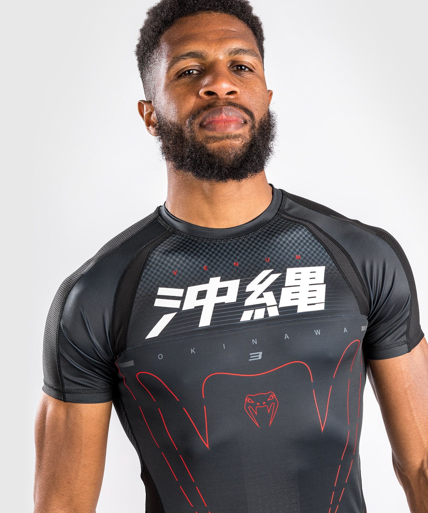 Venum Okinawa 3.0 Short Sleeve BJJ Rashguard MMA - Budo Online