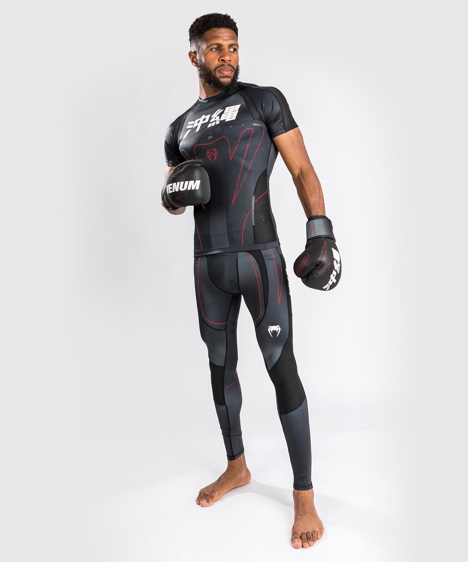 Venum Okinawa 3.0 Short Sleeve BJJ Rashguard MMA - Budo Online