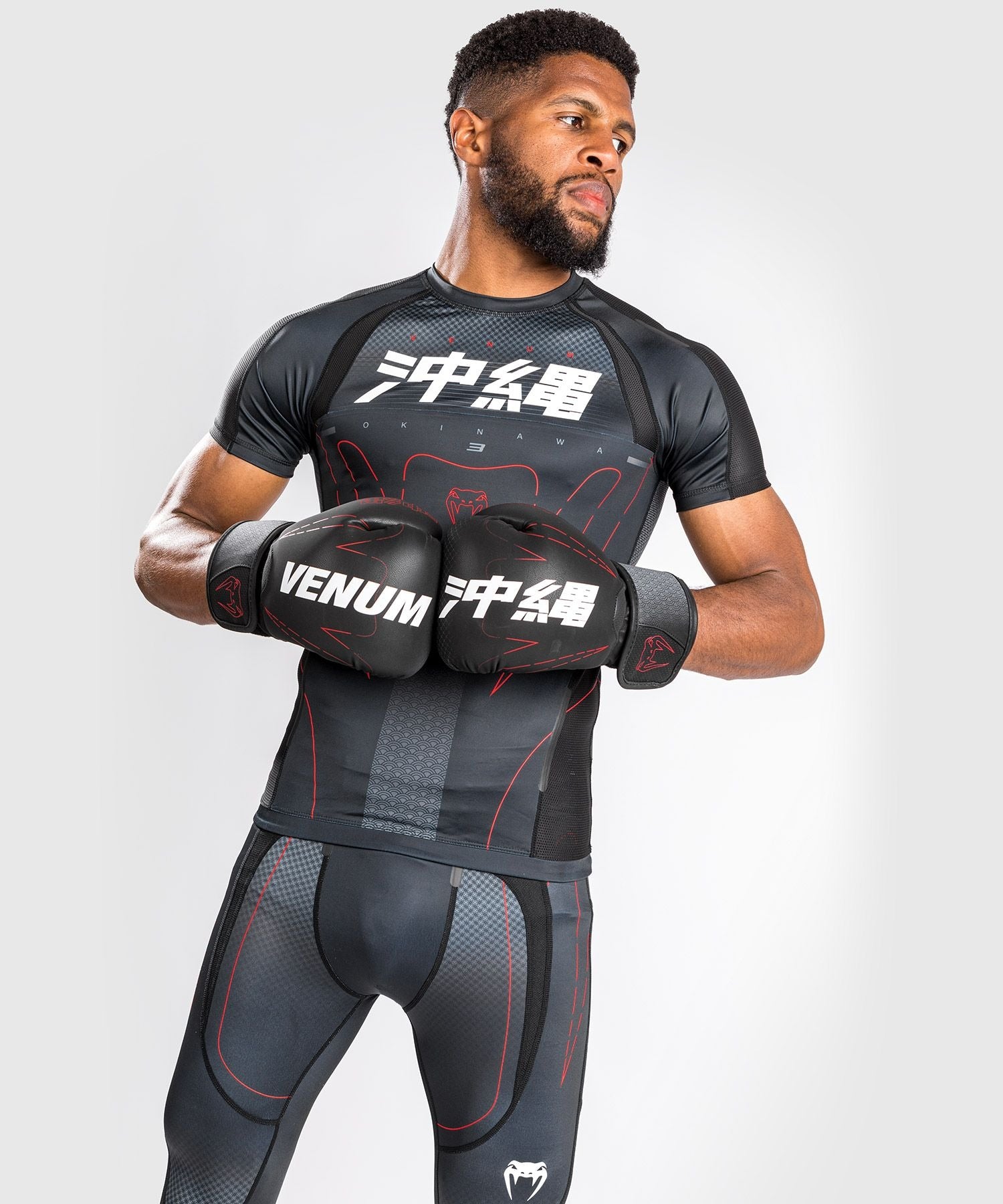 Venum Okinawa 3.0 Short Sleeve BJJ Rashguard MMA - Budo Online